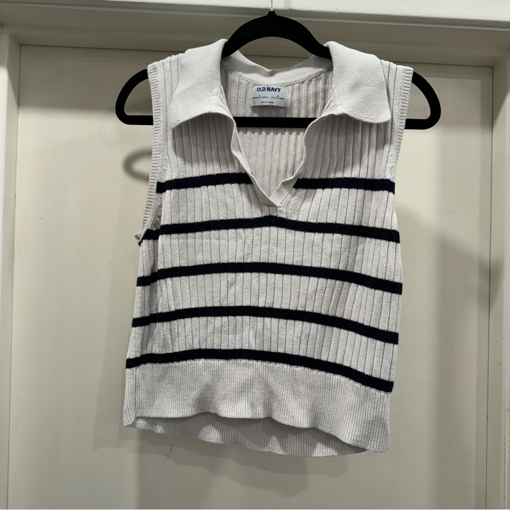 EUC Knit Tank Polo